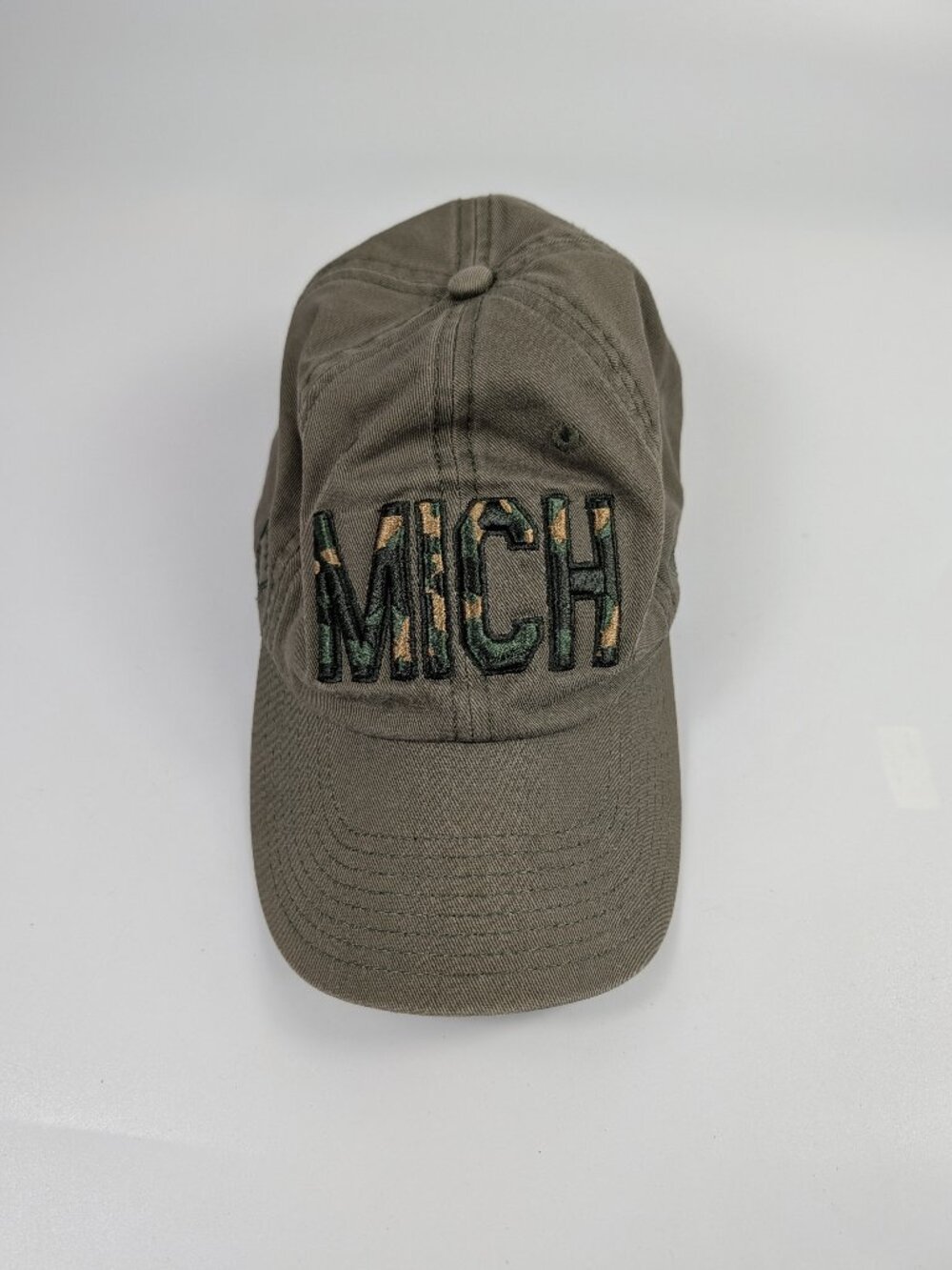 Top of the World OHT Camo MICH Hat University of Michigan Military Appreciation